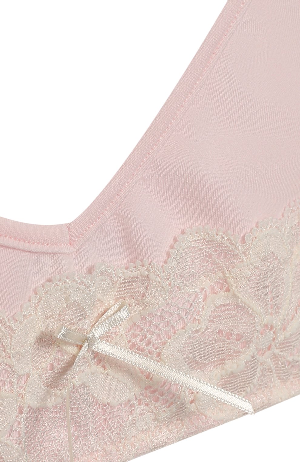 Хлопковый бюстгальтер LA PERLA розового цвета по цене 4560 руб., арт. 55539/8A-14A, фото 3 Хлопковый бюстгальтер LA PERLA, арт. 55539/8A-14A, фото 3