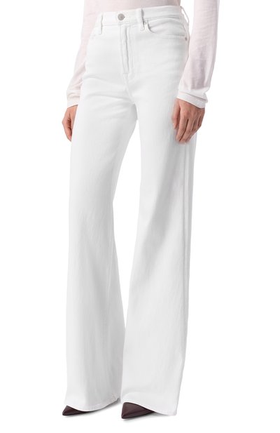 Джинсы dojo 7 FOR ALL MANKIND белого цвета по цене 31550 руб., арт. 7U330C14/M0DERN D0J0, фото 3 Джинсы dojo 7 FOR ALL MANKIND, арт. 7U330C14/M0DERN D0J0, фото 3