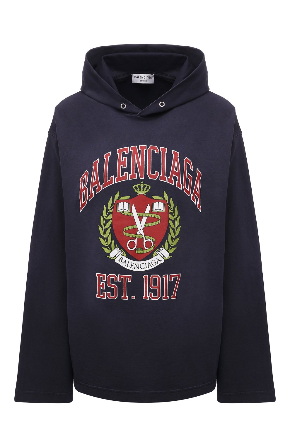 Хлопковое худи BALENCIAGA, арт. 674679/TLV89, фото 1