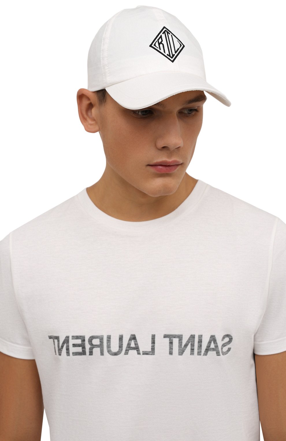 Хлопковая бейсболка RALPH LAUREN, арт. 790858163, фото 2