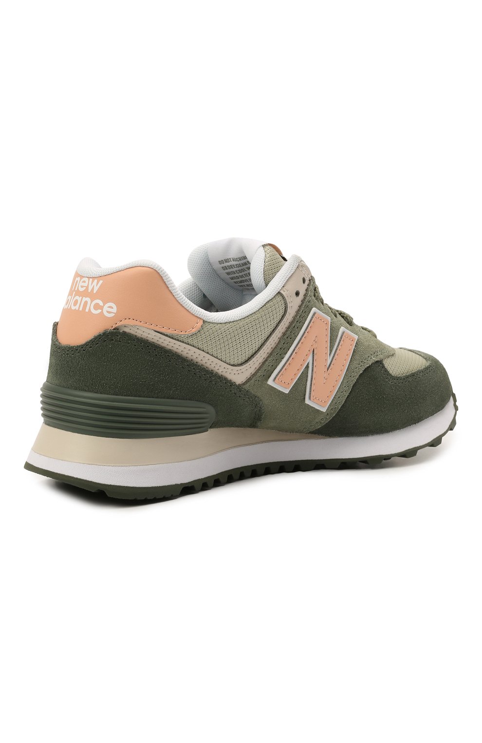 Комбинированные кроссовки 574 classic NEW BALANCE, арт. WL574SZ2/B, фото 4