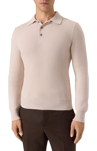 Поло из шерсти и кашемира GRAN SASSO, арт. 57161/19679, фото 3