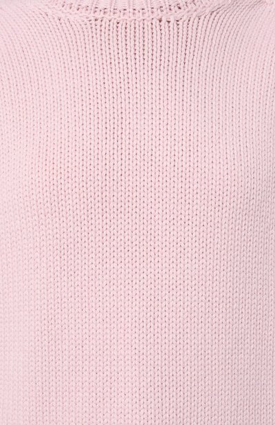 Кашемировый свитер SASUPHI светло-розового цвета по цене 237500 руб., арт. W24603/WS, фото 5 Кашемировый свитер SASUPHI, арт. W24603/WS, фото 5