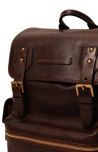 Кожаный рюкзак BRUNELLO CUCINELLI, арт. MBCIU356, фото 3