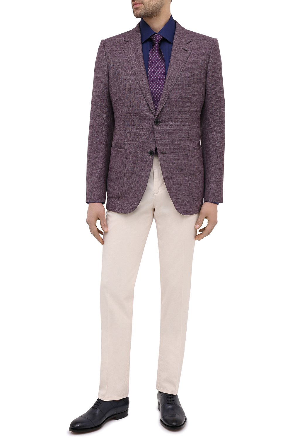 Кожаные оксфорды KITON, арт. USSREALN00100, фото 2