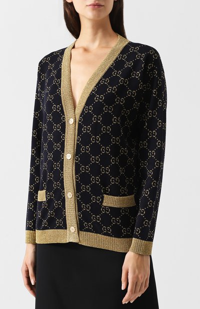 Хлопковый кардиган GUCCI, арт. 529193/X9W83, фото 3