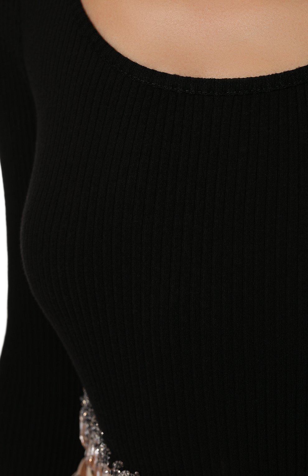 Хлопковый топ MIU MIU, арт. MT1745-10ON-F0002, фото 5