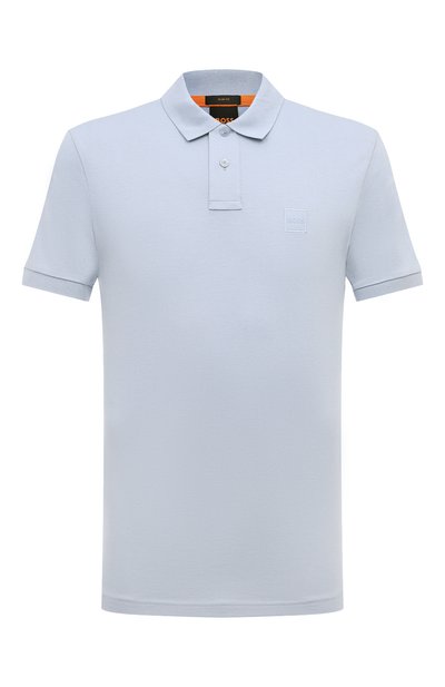 Мужское хлопковое поло BOSS ORANGE, арт. 50507803