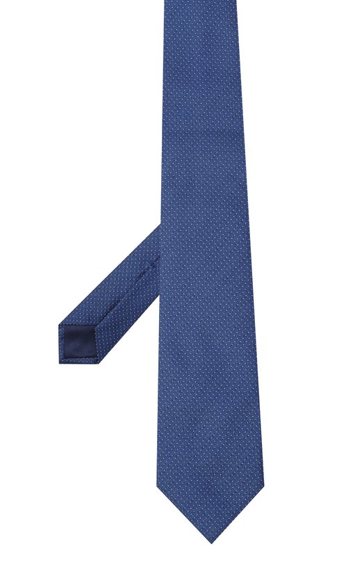 Шелковый галстук Zilli CRAV02M0600VJPP00 Синий  CRAV02M0600VJPP00 Фото 3