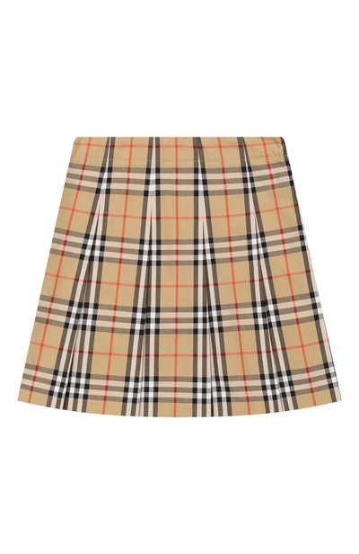 Хлопковая юбка BURBERRY, арт. 8117155, фото 2