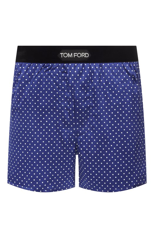 Шелковые боксеры Tom Ford T4LE4/209 Синий T4LE4/209
