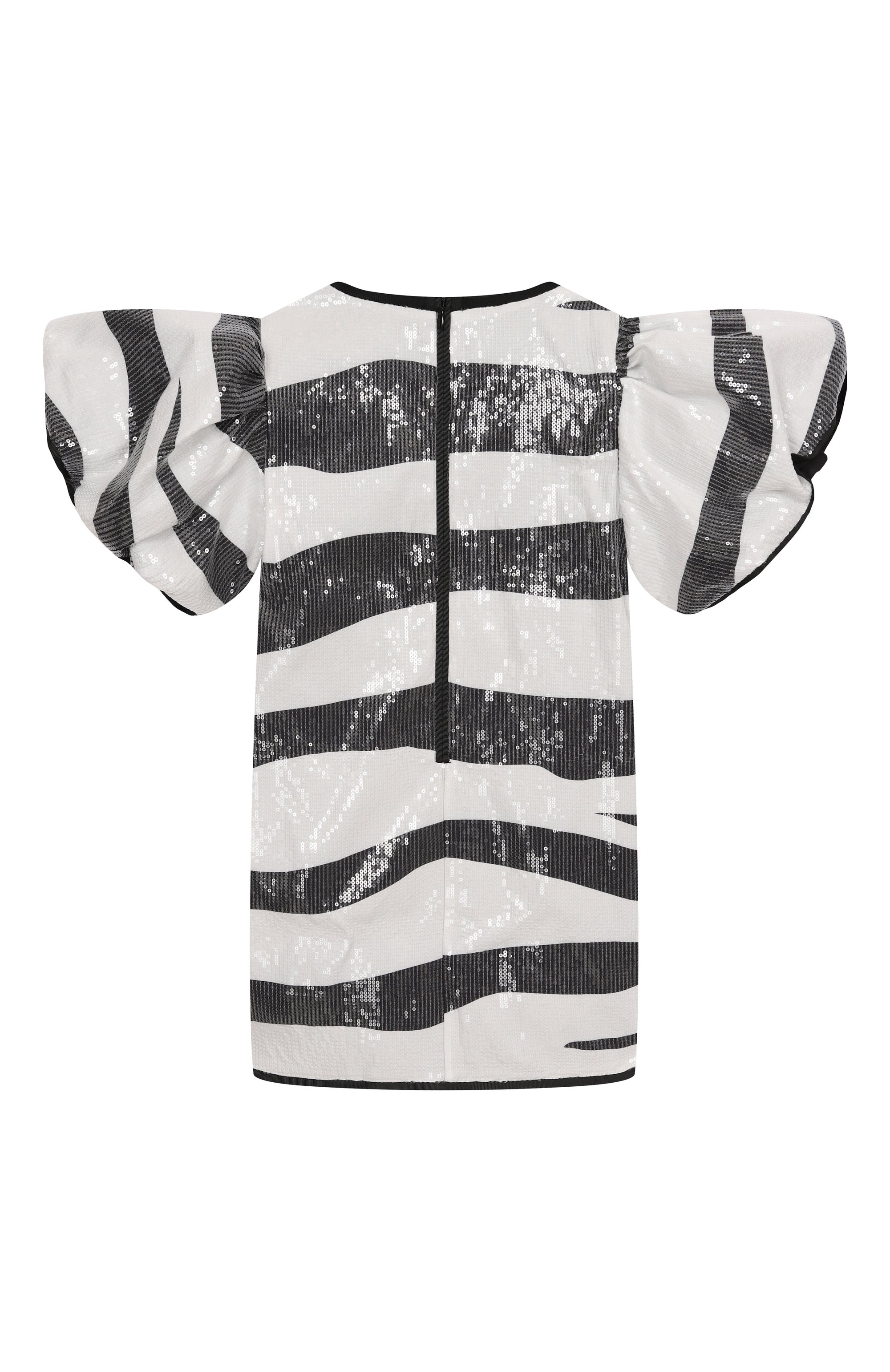 Платье MARC JACOBS (THE) черно-белого цвета по цене 39150 руб., арт. W60601, фото 2 Платье MARC JACOBS (THE), арт. W60601, фото 2