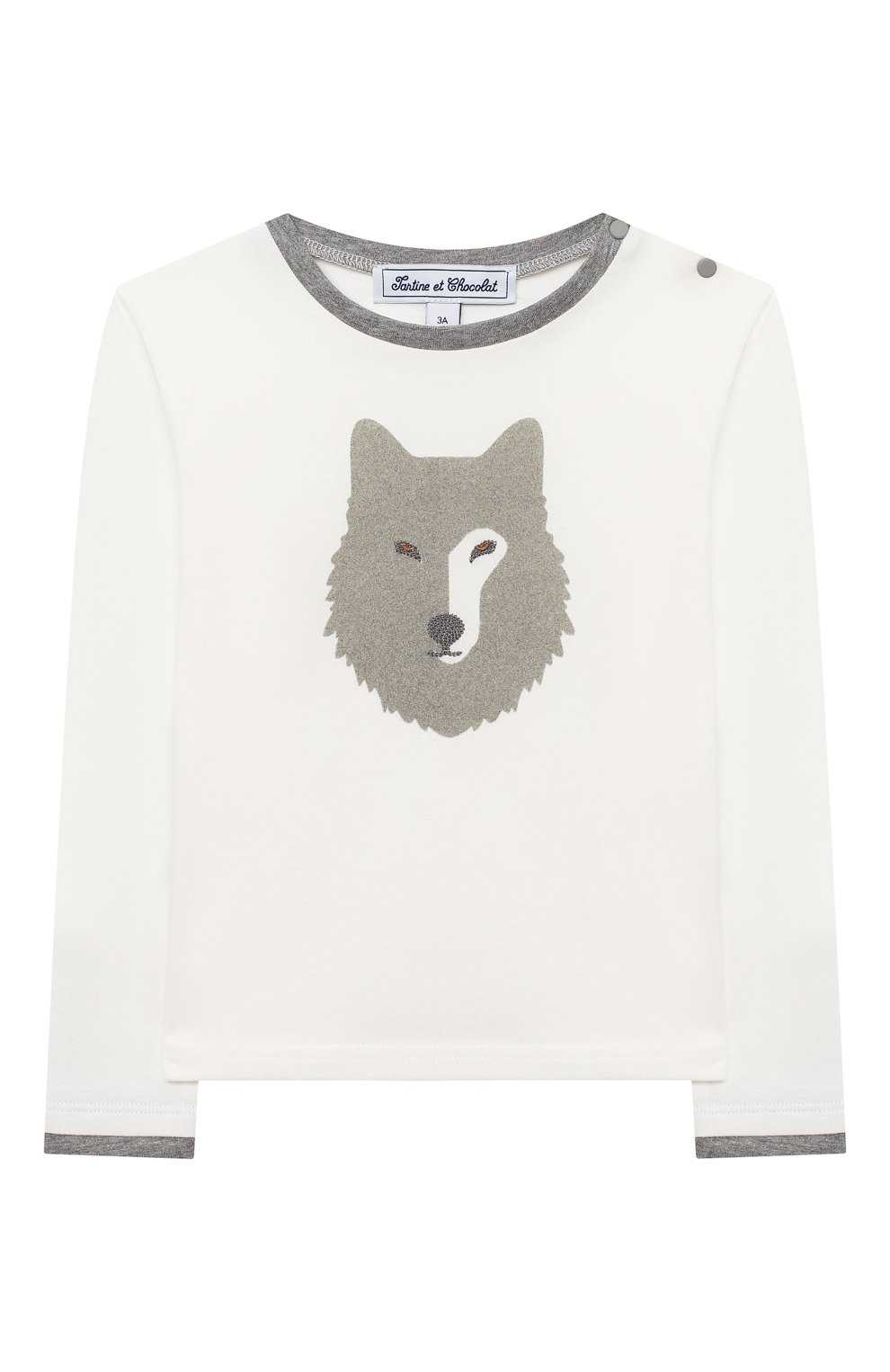 Хлопковый лонгслив TARTINE ET CHOCOLAT, арт. TR10061/18M-3A, фото 1