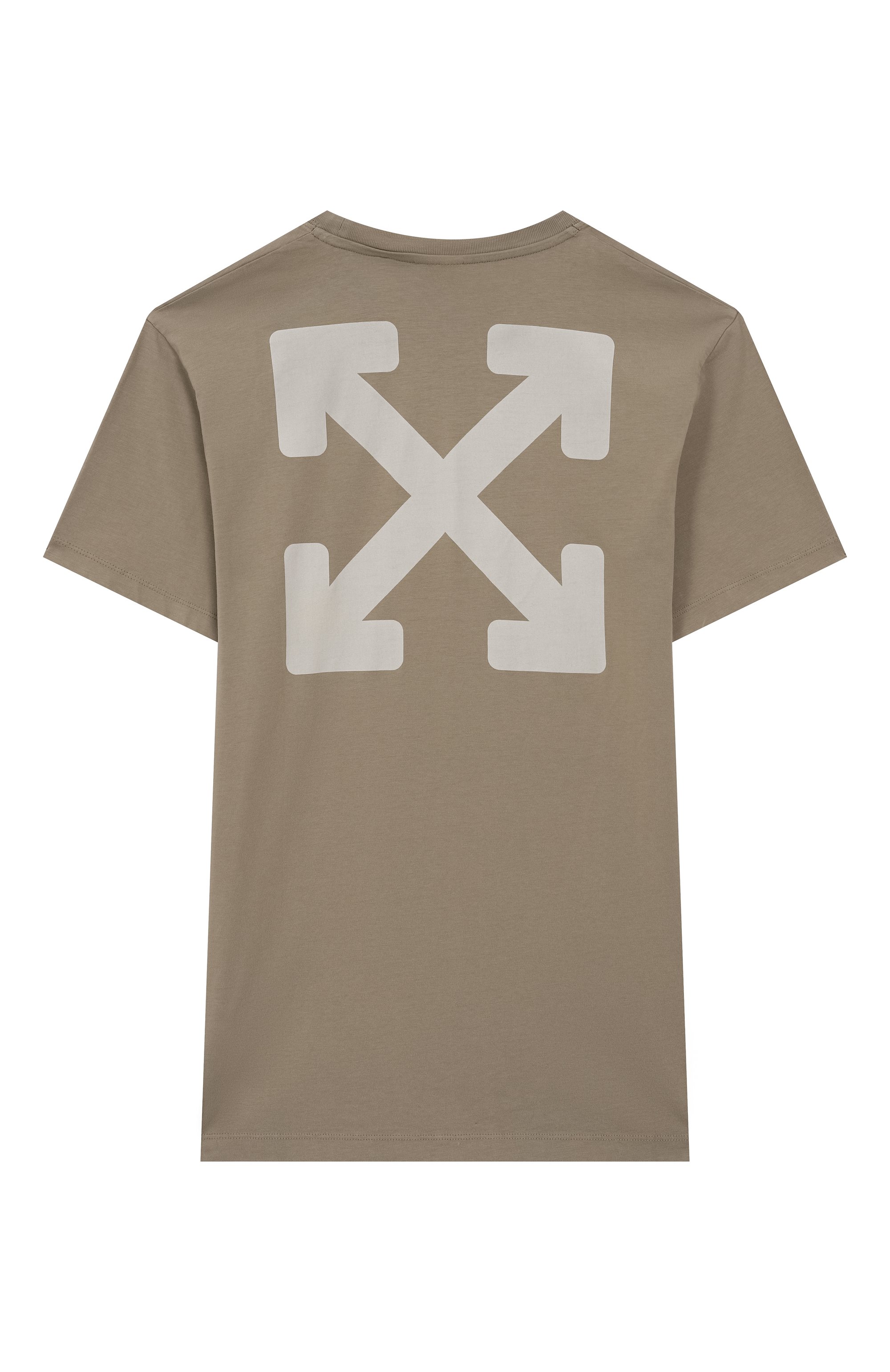 Хлопковая футболка OFF-WHITE, арт. 0BAA002S25JER003/12+, фото 2