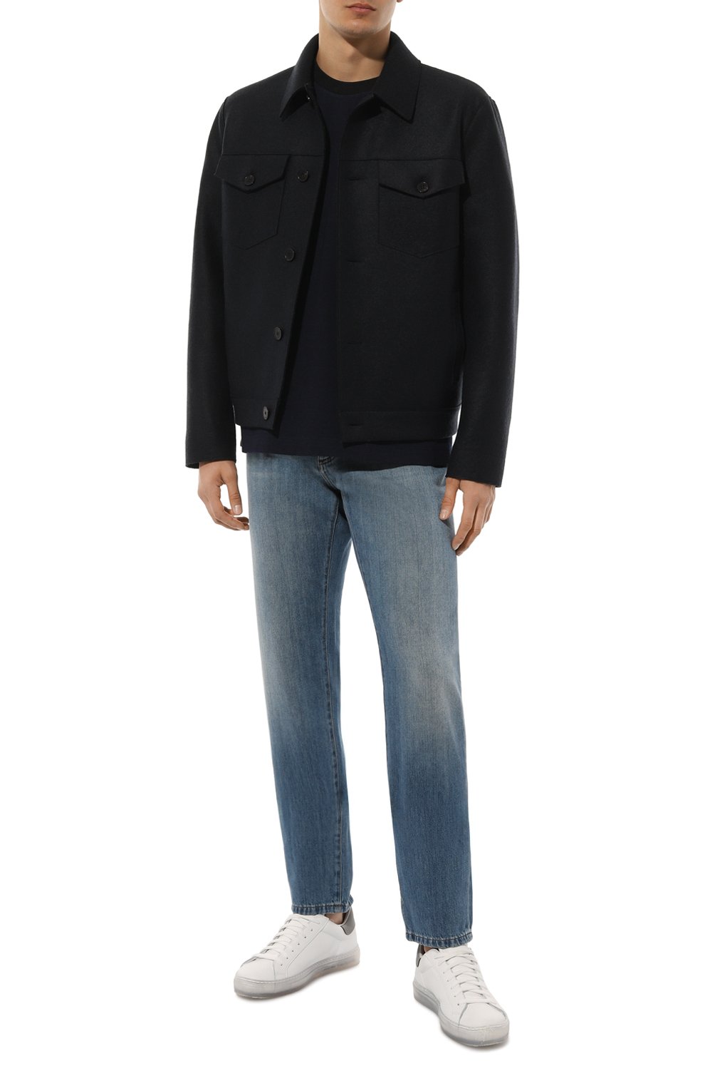 Хлопковая футболка FENDI, арт. FAF676/AN5T/F0RU7, фото 2