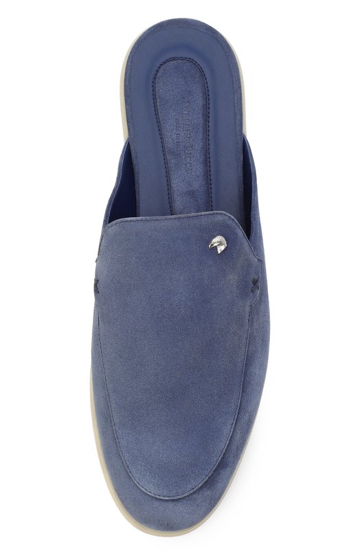 Замшевые сабо Stefano Ricci UC64_G2396/SDP Синий  UC64_G2396/SDP Фото 5