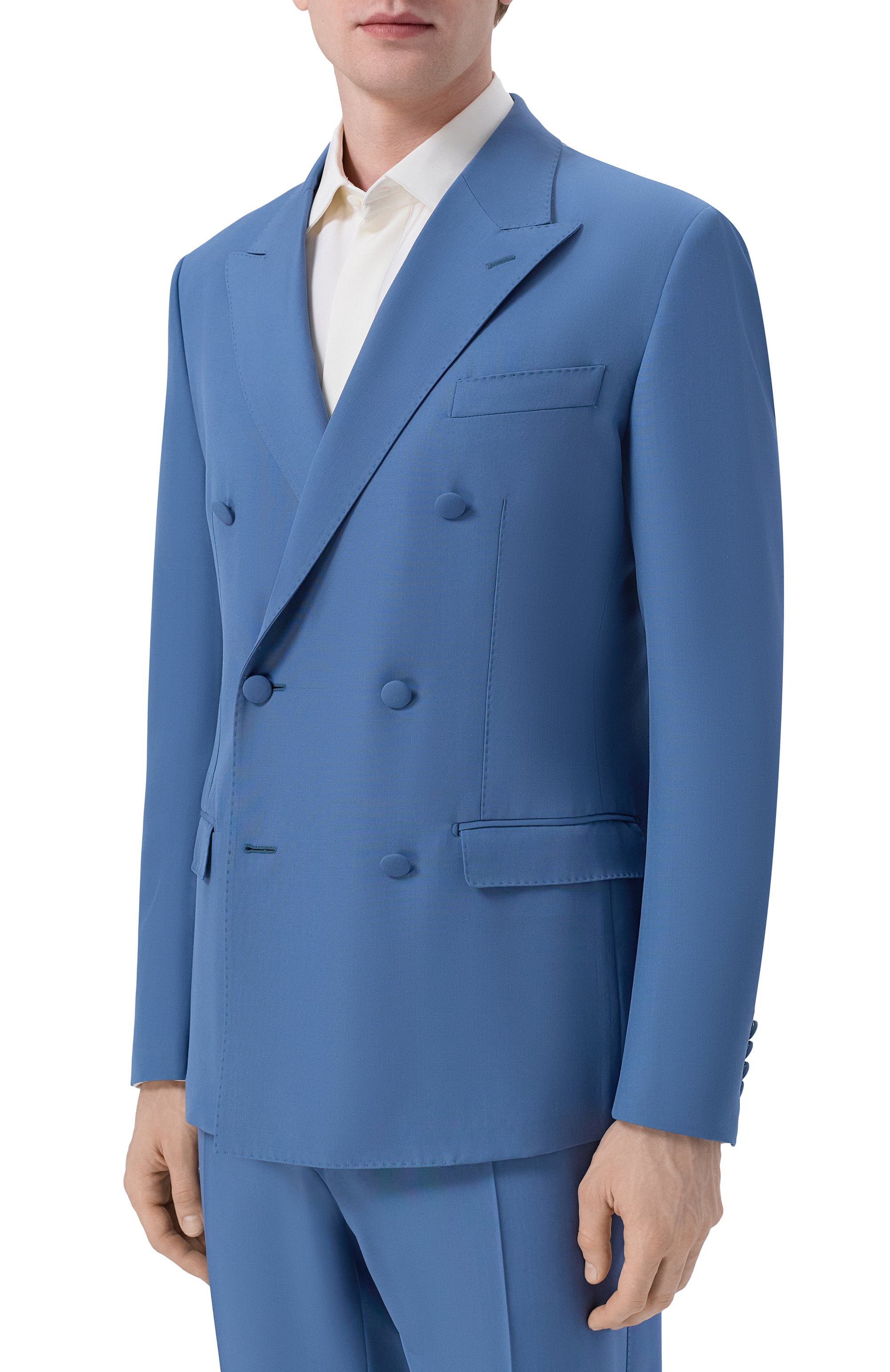 Шерстяной пиджак DOLCE & GABBANA, арт. G2NW1T/HU2BN, фото 3