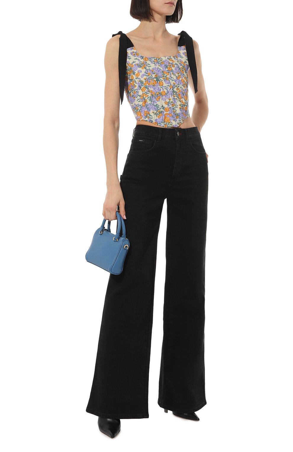 Сумка mia ELLEME голубого цвета по цене 48600 руб., арт. MIA SLIM/LEATHER, фото 7 Сумка mia ELLEME, арт. MIA SLIM/LEATHER, фото 7