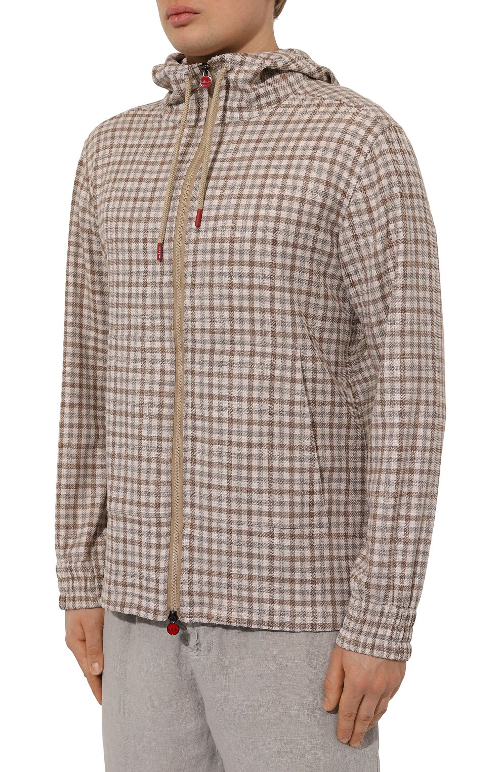 Толстовка из шерсти и шелка KITON, арт. UMC010K0643C, фото 3