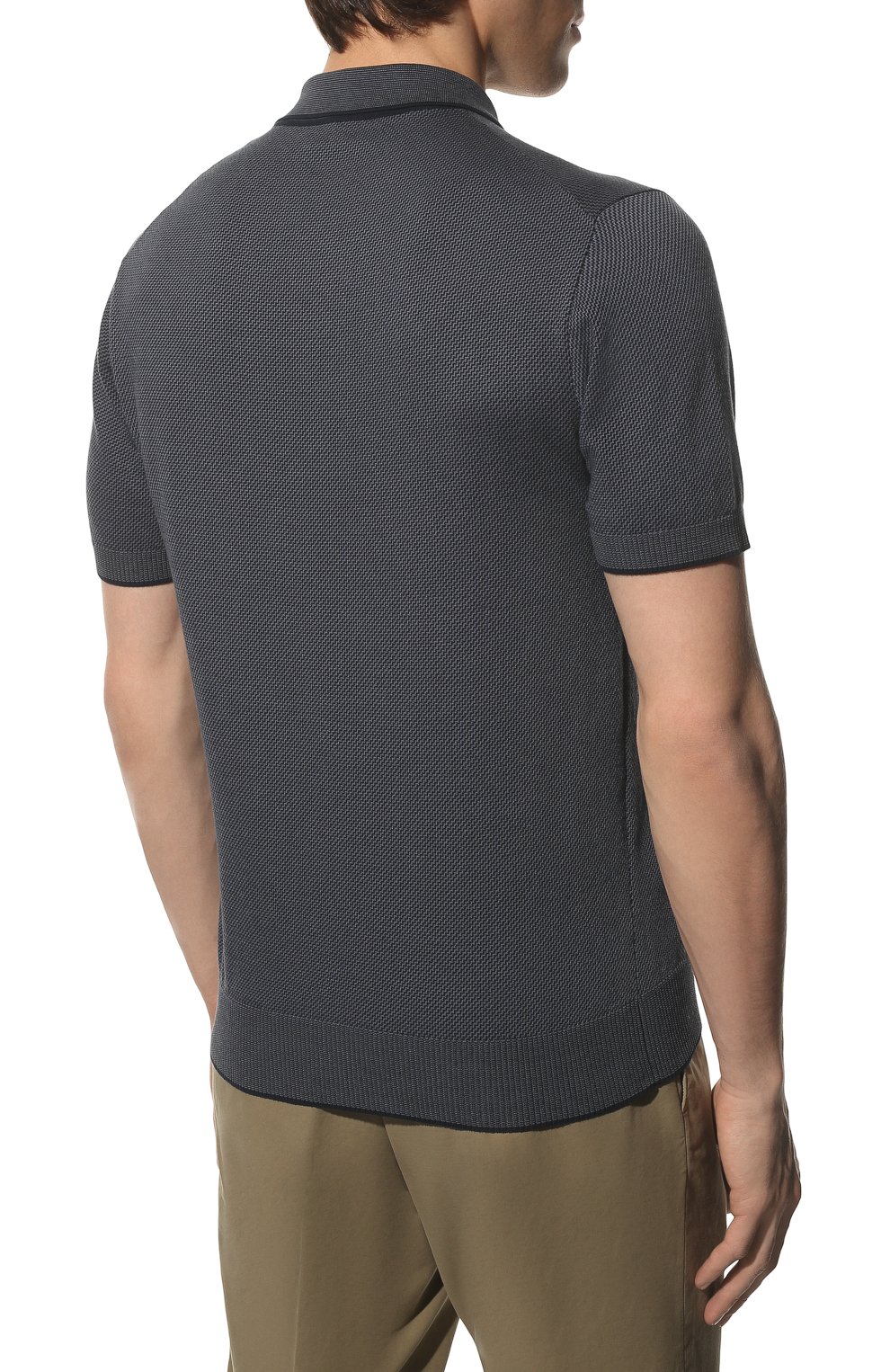 Хлопковое поло BRIONI, арт. UMR40L/P1K11, фото 4