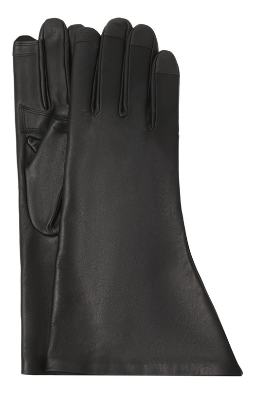 Кожаные перчатки Rick Owens RR02E1452/LNV Чёрный RR02E1452/LNV