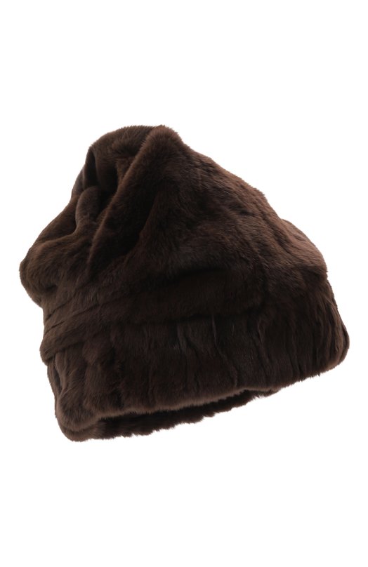 Меховая шапка Серджио-2 из ласки FurLand 0105133210001200000 Коричневый 0105133210001200000