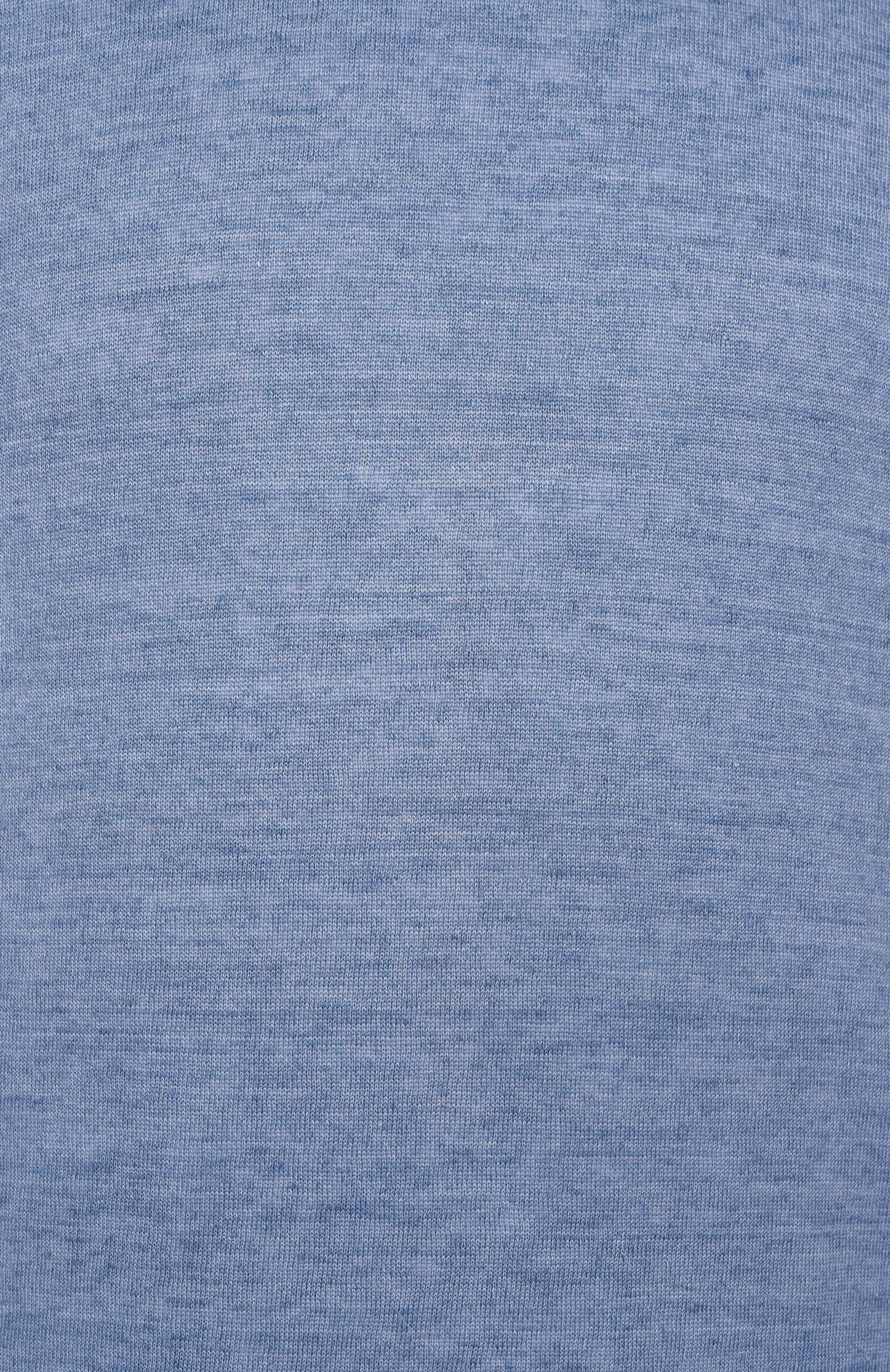 Льняная футболка PAUL&SHARK синего цвета по цене 33200 руб., арт. 25411020, фото 6 Льняная футболка PAUL&SHARK, арт. 25411020, фото 6