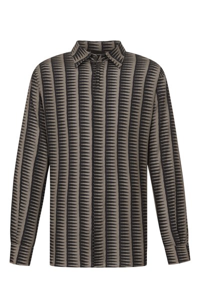 Мужская рубашка из лиоцелла и вискозы EMPORIO ARMANI, арт. EM004178/AF14214