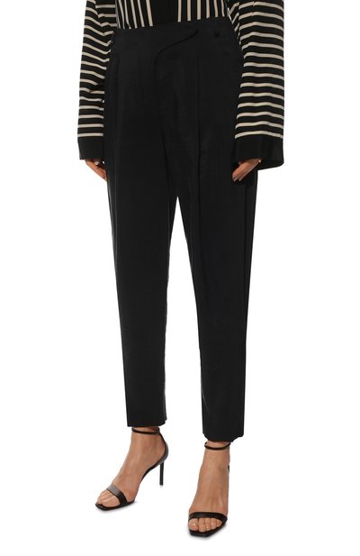 Шелковые брюки GIORGIO ARMANI, арт. 2SHPP0MR/T034S, фото 3