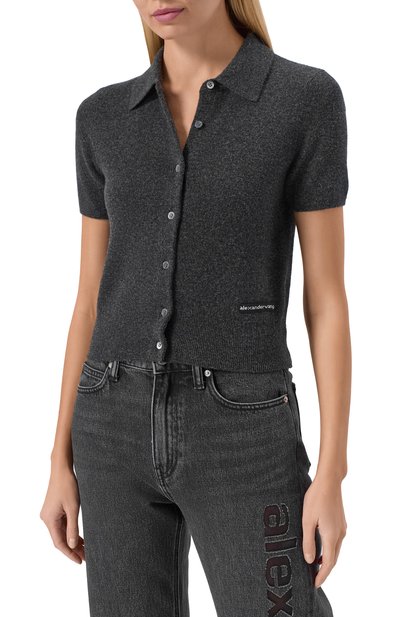 Шерстяной кардиган ALEXANDERWANG.T, арт. 4KC4251061, фото 3