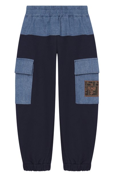 Хлопковые джоггеры FENDI, арт. JMF570/5V0/3A-6A