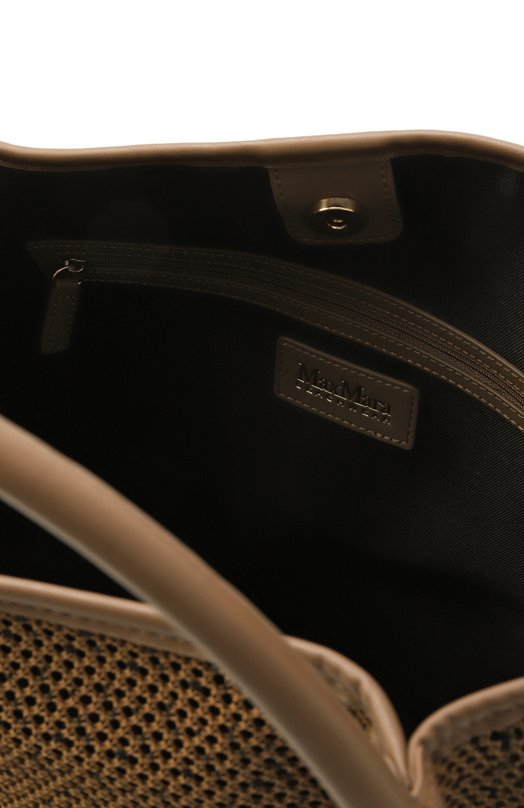 Сумка-тоут Freda Max Mara FREDA 2516511039 Коричневый  FREDA 2516511039 Фото 5