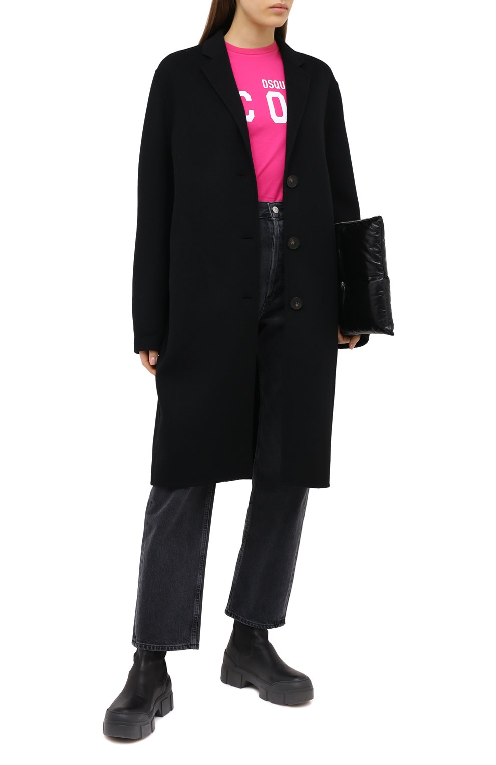 Хлопковая футболка DSQUARED2, арт. S80GC0003/S23009, фото 2
