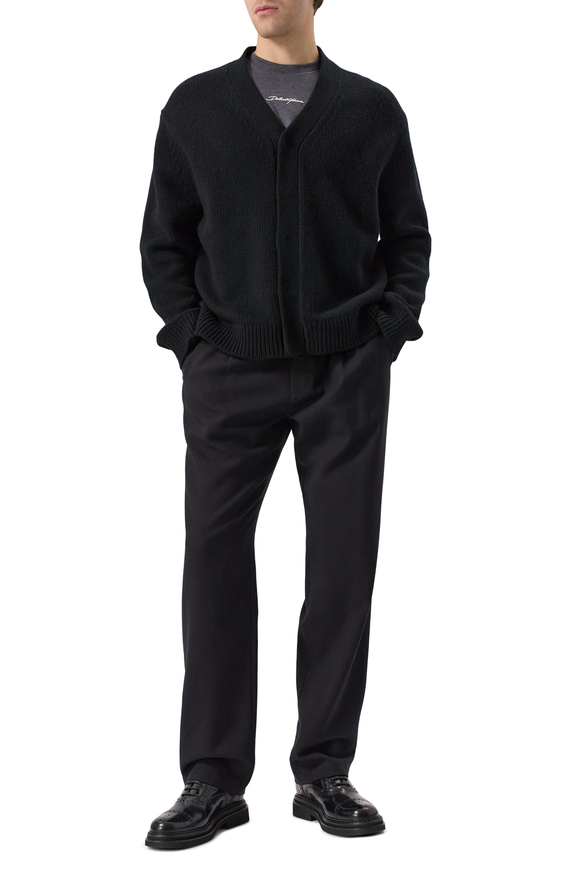 Кожаные оксфорды DOLCE & GABBANA, арт. A20159/A1203, фото 2