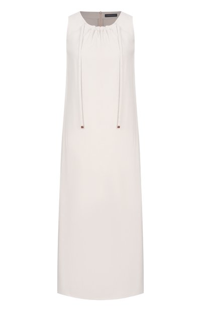 Платье изо льна и вискозы LORENA ANTONIAZZI, арт. P2640AB22A/3347, фото 1