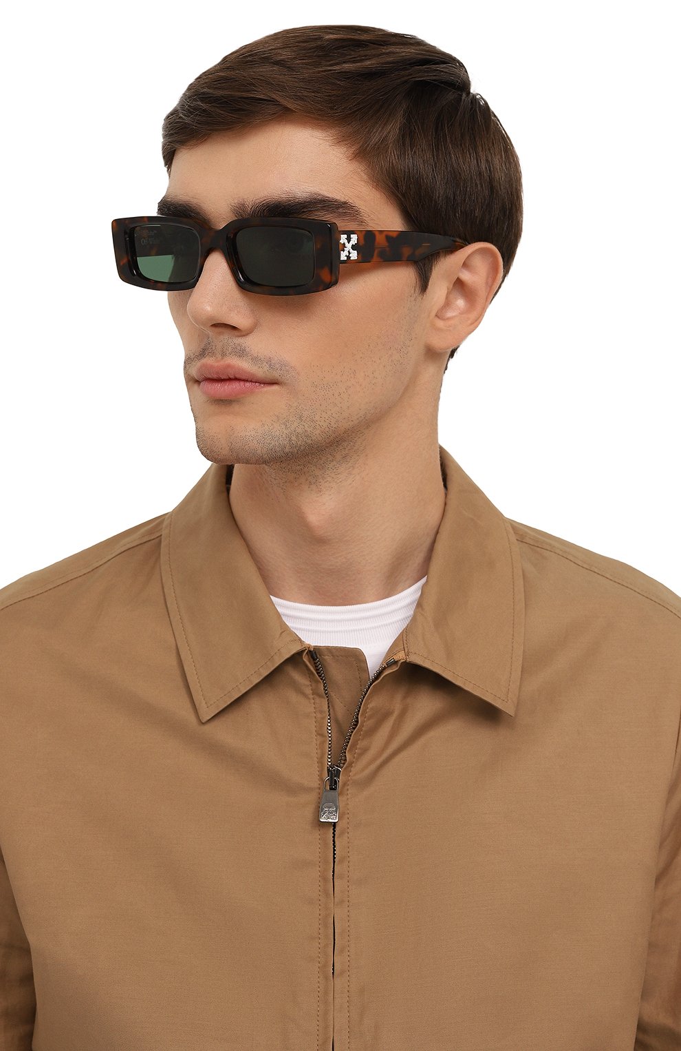Солнцезащитные очки OFF-WHITE, арт. ARTHUR/HAVANA GREEN, фото 3