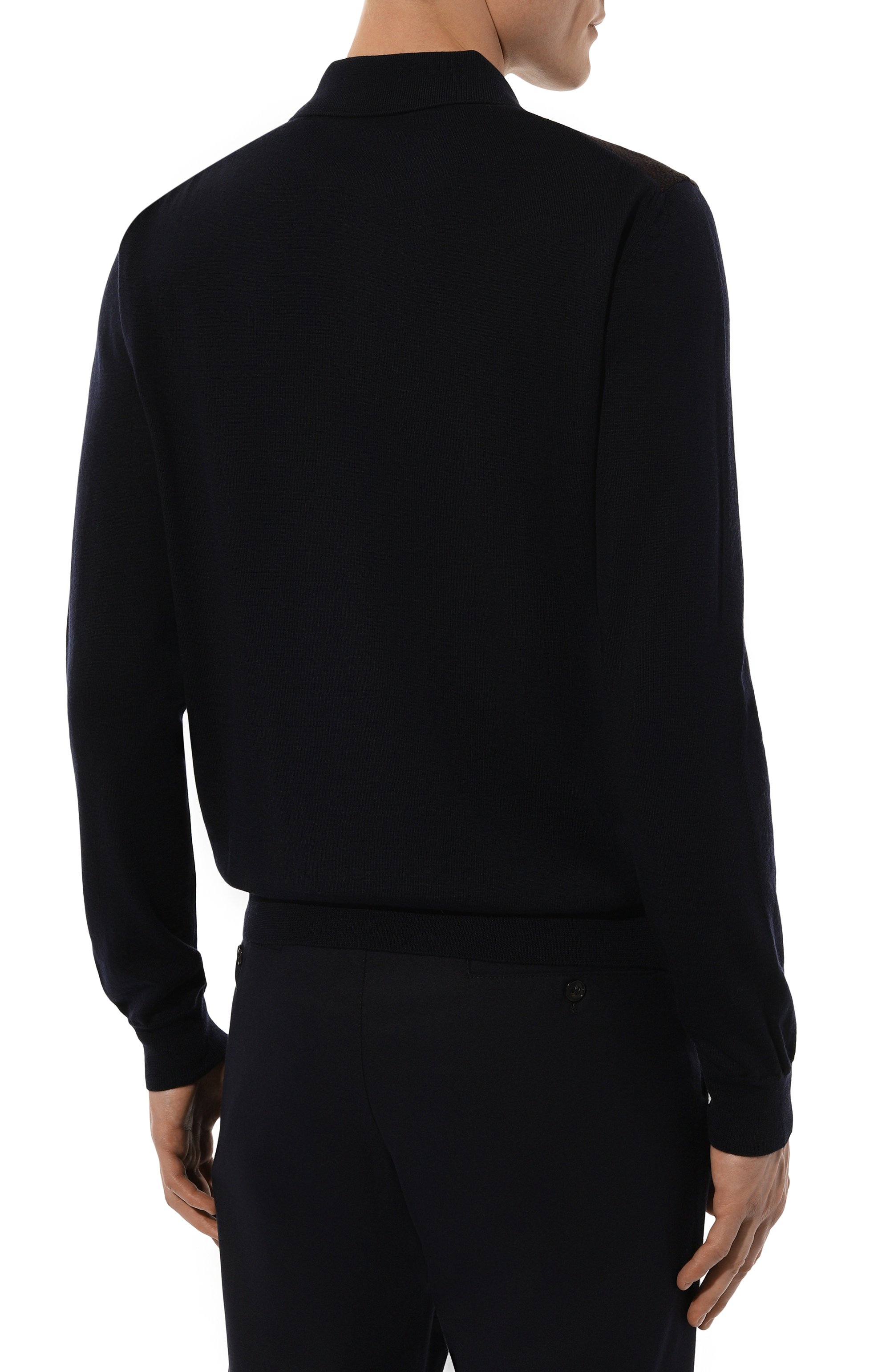 Шерстяное поло CORNELIANI, арт. 94M50X-9425188, фото 4