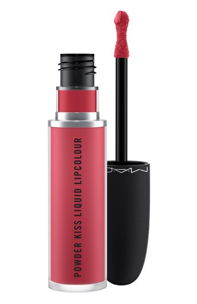 Женская жидкая губная помада powder kiss, оттенок a little tamed (5ml) MAC, арт. SJC2-06