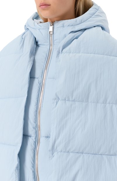 Пуховик BOSS ORANGE голубого цвета по цене 38350 руб., арт. 50548028, фото 5 Пуховик BOSS ORANGE, арт. 50548028, фото 5