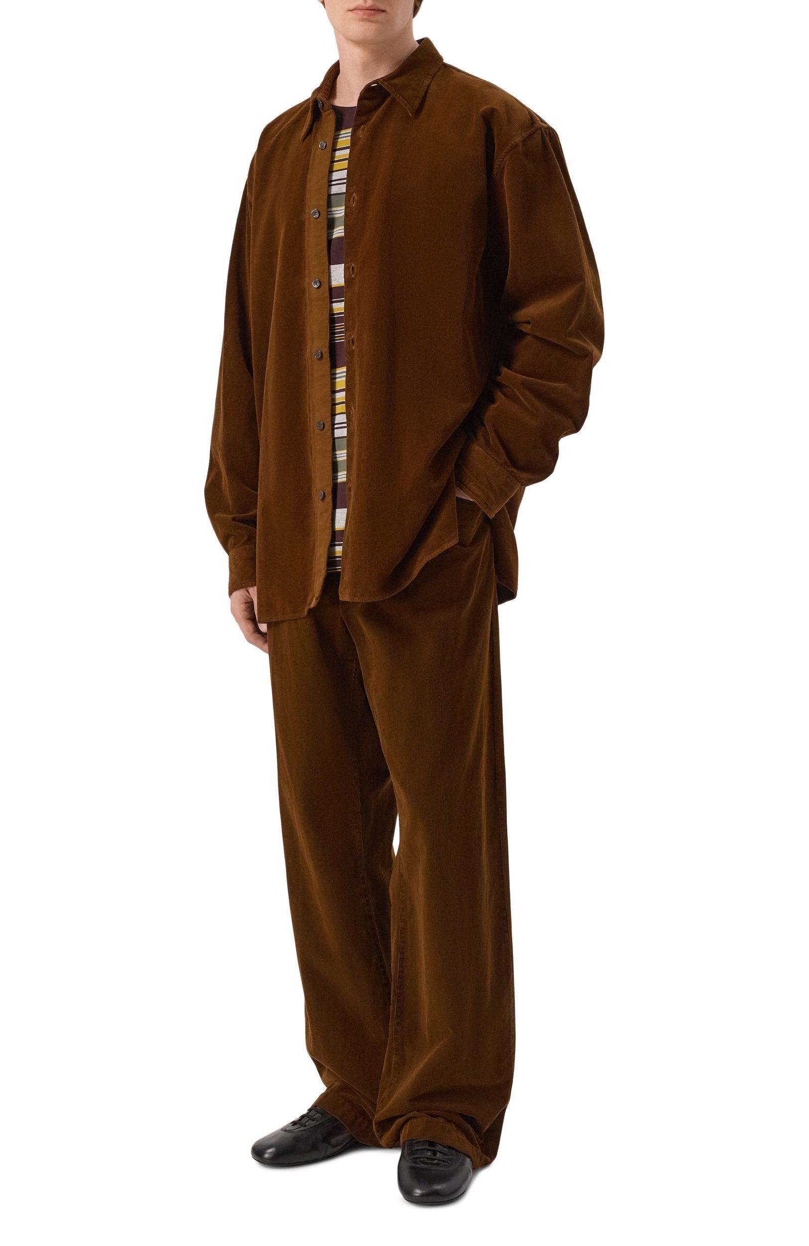 Вельветовые брюки DRIES VAN NOTEN, арт. 020924/4298, фото 2