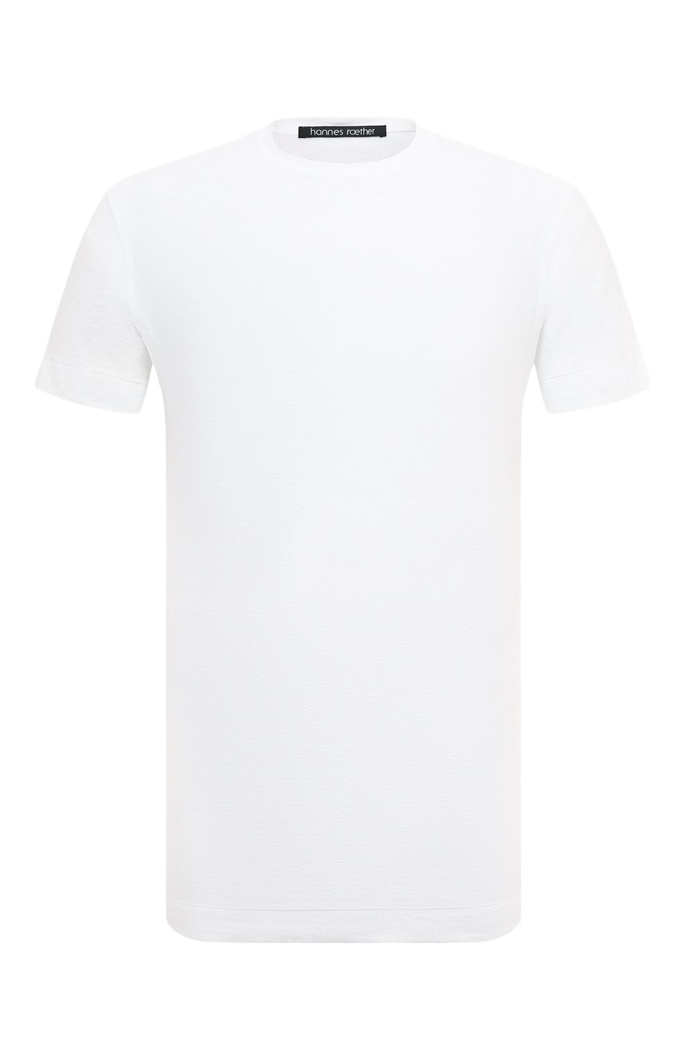 Хлопковая футболка HANNES ROETHER, арт. YA35N-K.200, фото 1