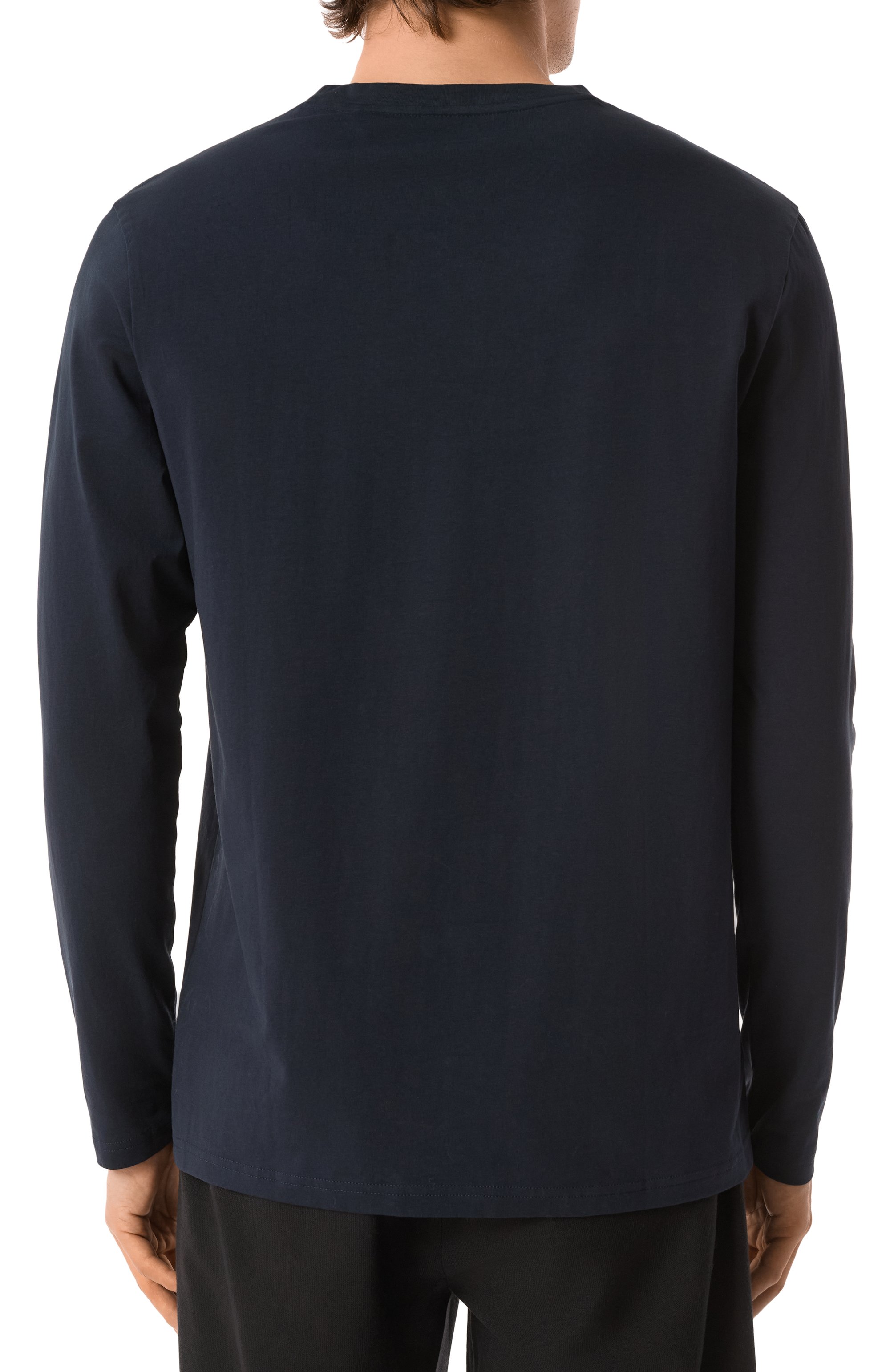 Хлопковый лонгслив BOSS ORANGE, арт. 50473286, фото 4