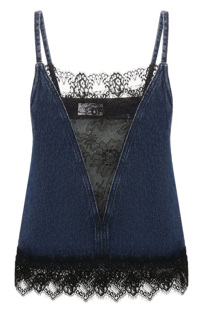 Женский джинсовый топ OFF-WHITE, арт. 0WYP001F24DEN001