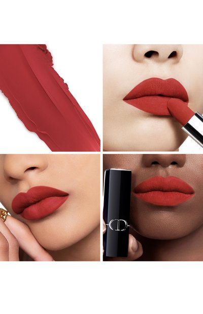 Сменный блок помады для губ с вельветовым финишем rouge dior, оттенок 866 вместе (3,5g) DIOR, арт. C335600866, фото 3