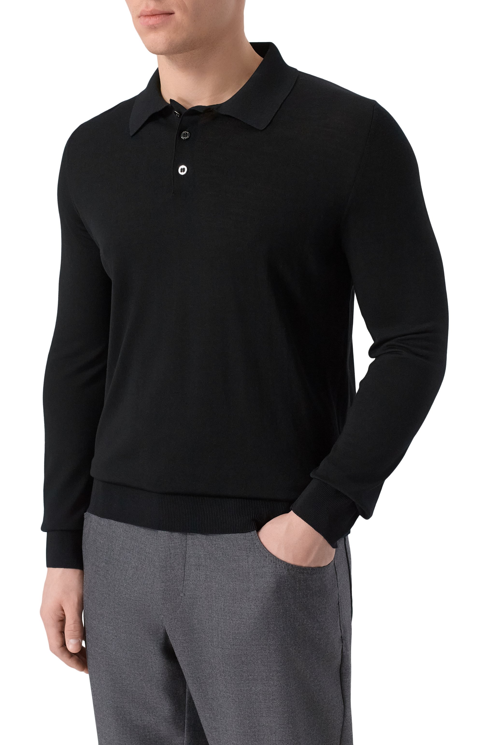 Шерстяное поло ZILLI, арт. KBP001M0202VLIP00, фото 3