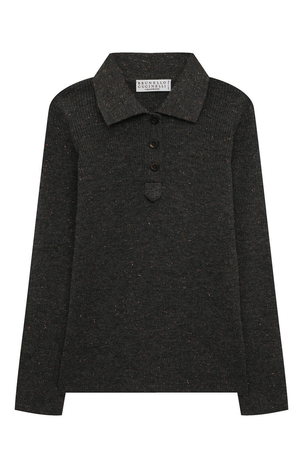 Поло из кашемира и вискозы BRUNELLO CUCINELLI, арт. B9AM81805B, фото 1