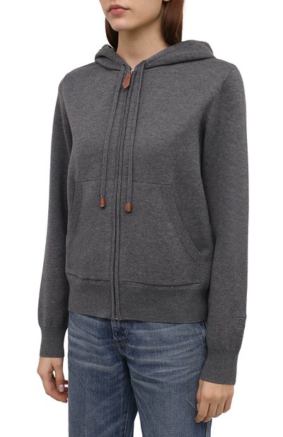 Кардиган из кашемира и хлопка BURBERRY, арт. 8044739, фото 3