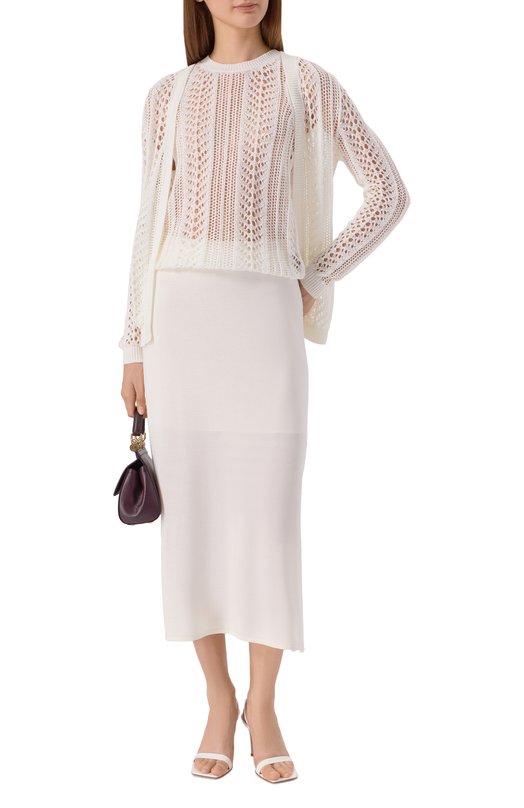 Топ изо льна и хлопка MVST WS59-1531MU Белый  WS59-1531MU Фото 2