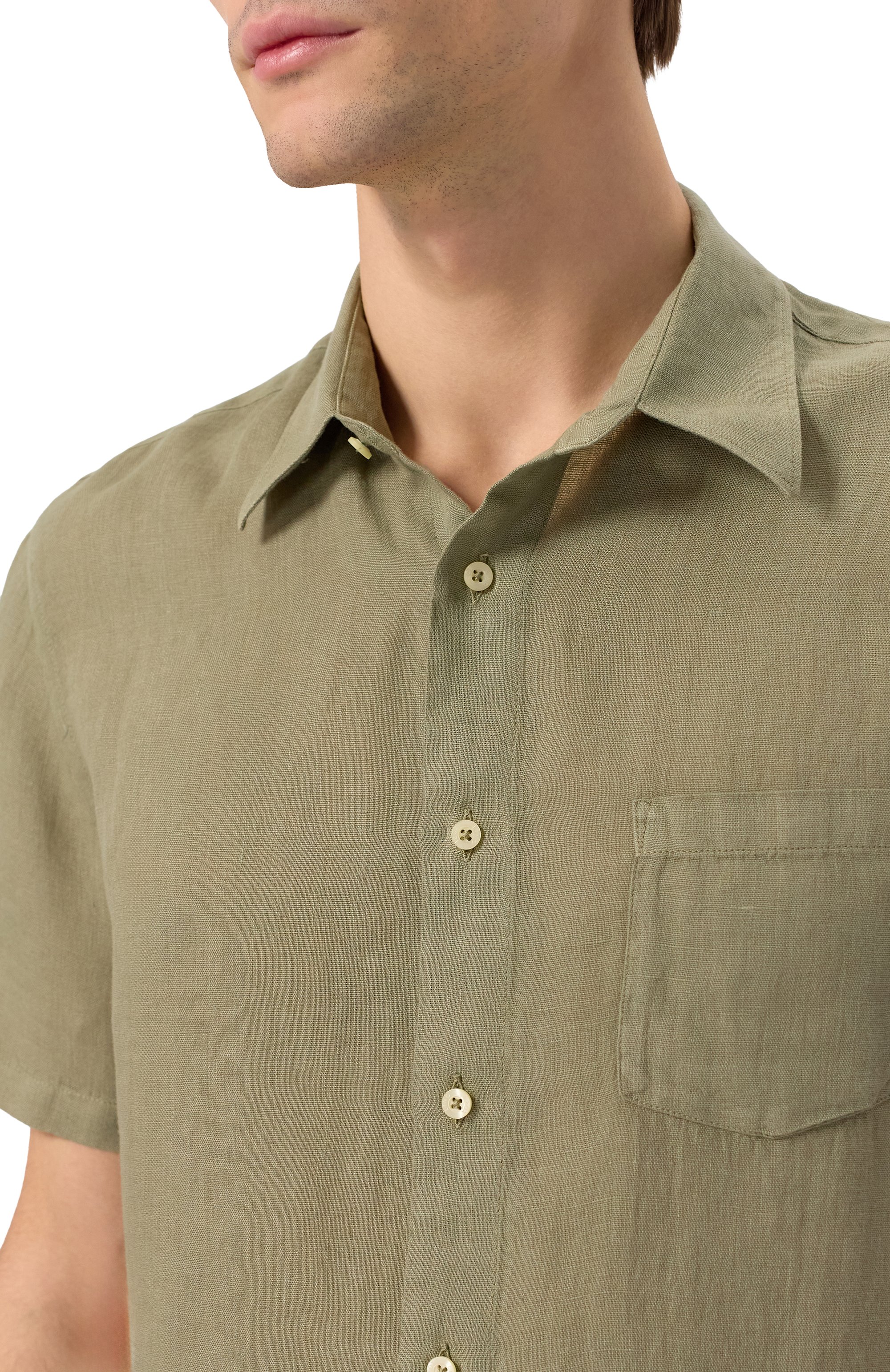 Льняная рубашка 120% LINO, арт. 32ALIM1368/0115/000, фото 5