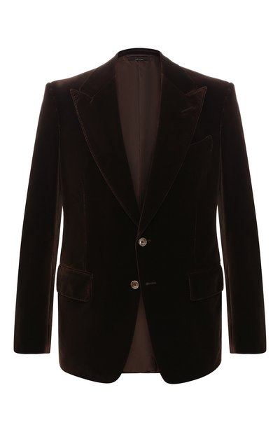 Однобортный пиджак из хлопка TOM FORD, арт. 471R16/11SG40, фото 1